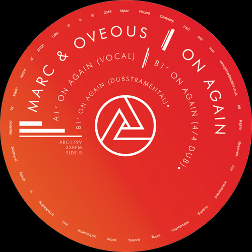 Marc & Oveous/ON AGAIN 12"