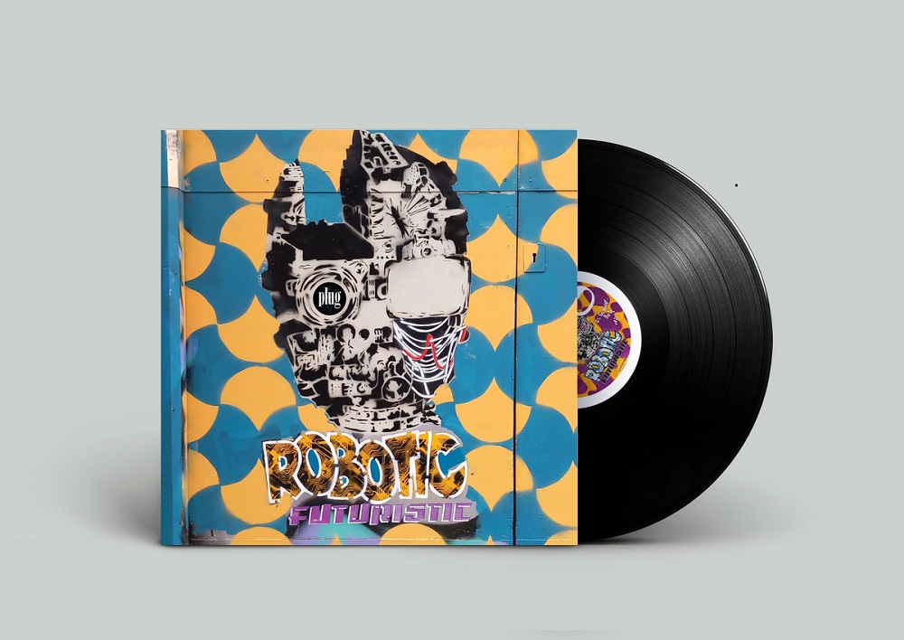 Plug/ROBOTIC FUTURISTIC (BLACK VINYL) 12"
