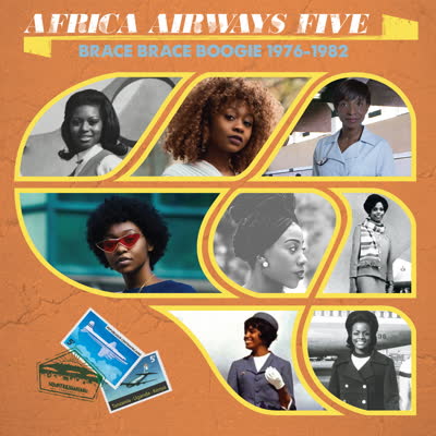 Various/AFRICA AIRWAYS FIVE (1976-82) LP