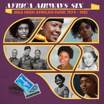 Various/AFRICA AIRWAYS SIX (1974-81) LP