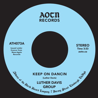 Luther Davis Group/KEEP ON DANCIN 7"