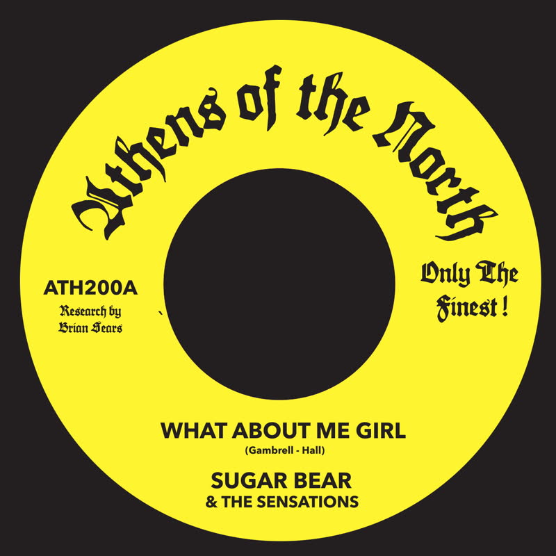 Sugar Bear/WHAT ABOUT ME GIRL 7"