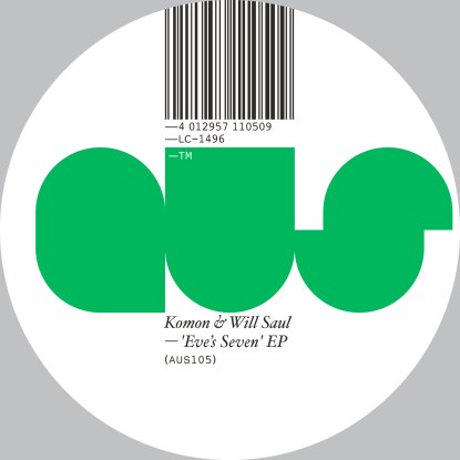 Komon & Will Saul/EVE'S-RECLOOSE RMX 12"