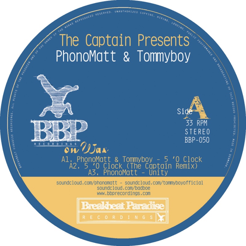 Captain, The/PHONOMATT & TOMMYBOY 12"