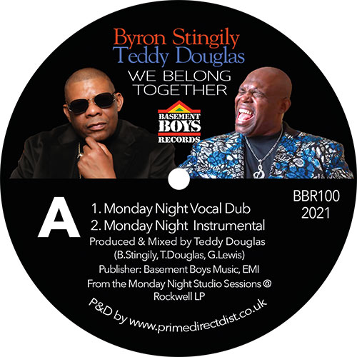 Byron Stingily/WE BELONG TOGETHER 12"