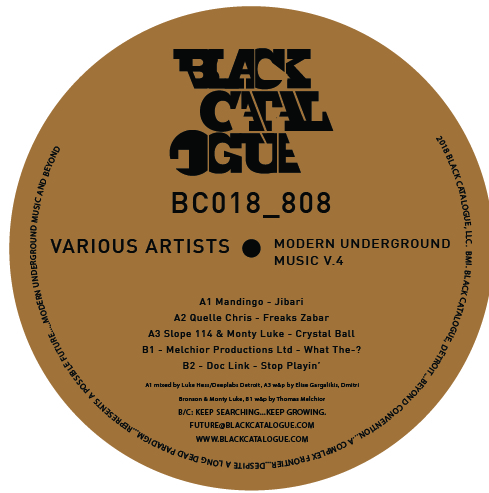 Various/MODERN UNDERGROUND MUSIC #4 12"