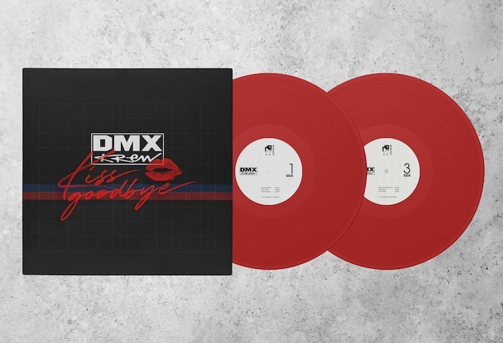 DMX Krew/KISS GOODBYE (RED VINYL) DLP