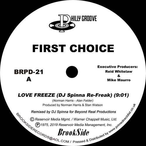 First Choice/LOVE FREEZE-DJ SPINNA 12"