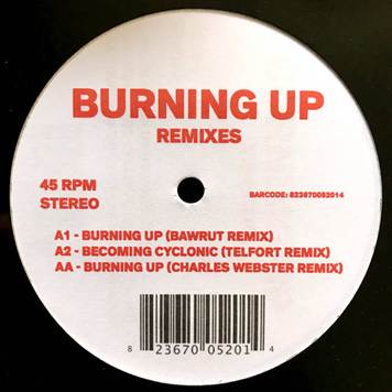 Jimpster/BURNING UP (REMIXES) 10"