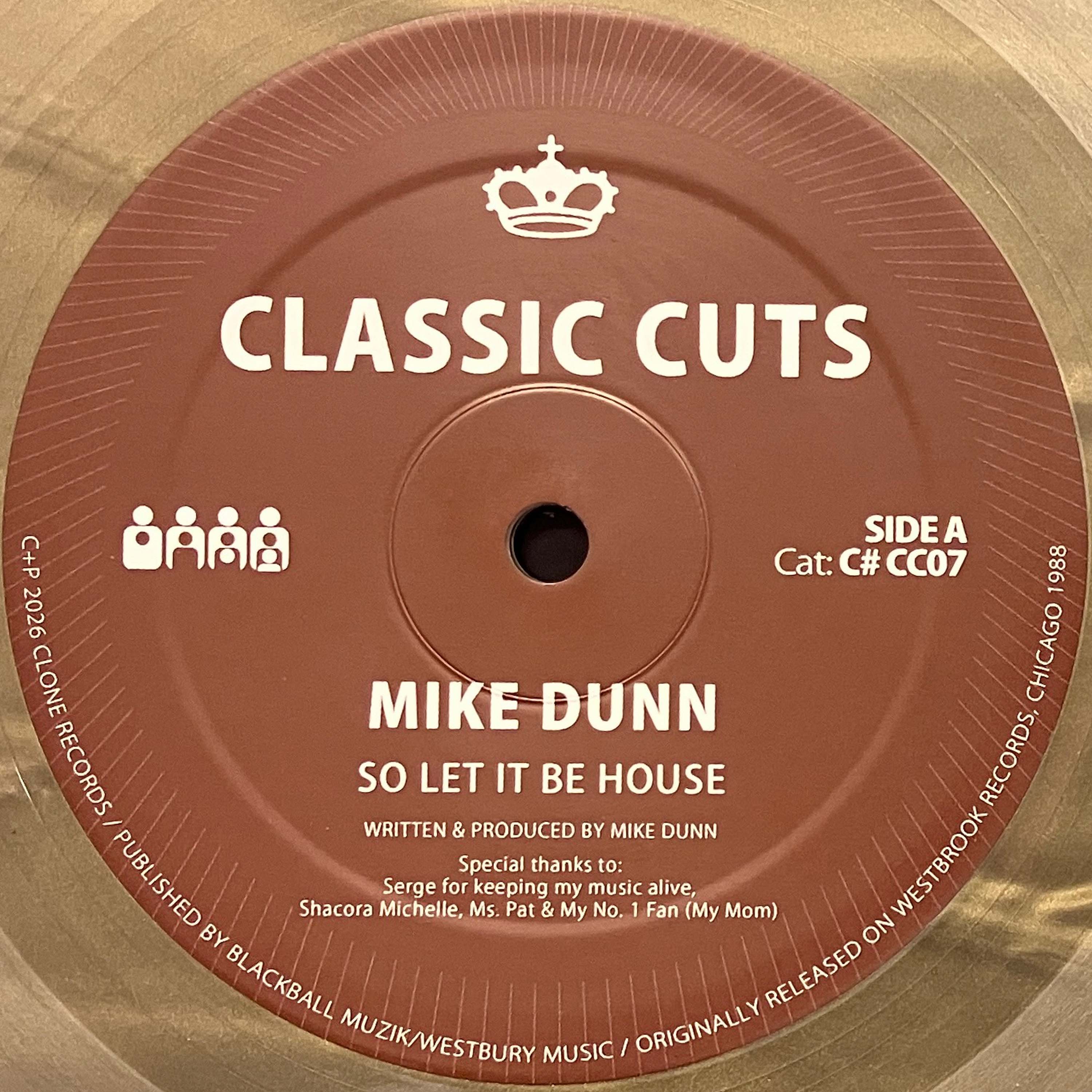 Mike Dunn/SO LET IT BE HOUSE 12"