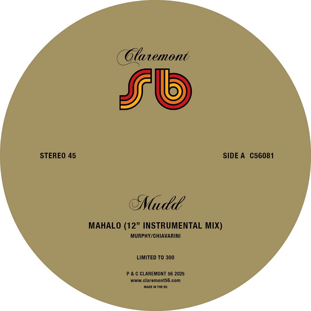 Mudd/MAHALO (INSTRUMENTAL) 12"