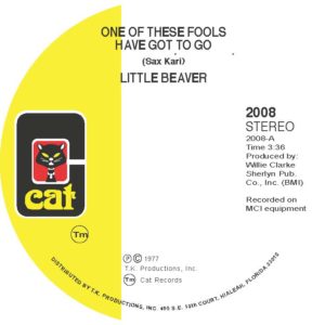 Little Beaver/ONE OF THESE FOOLS... 7"