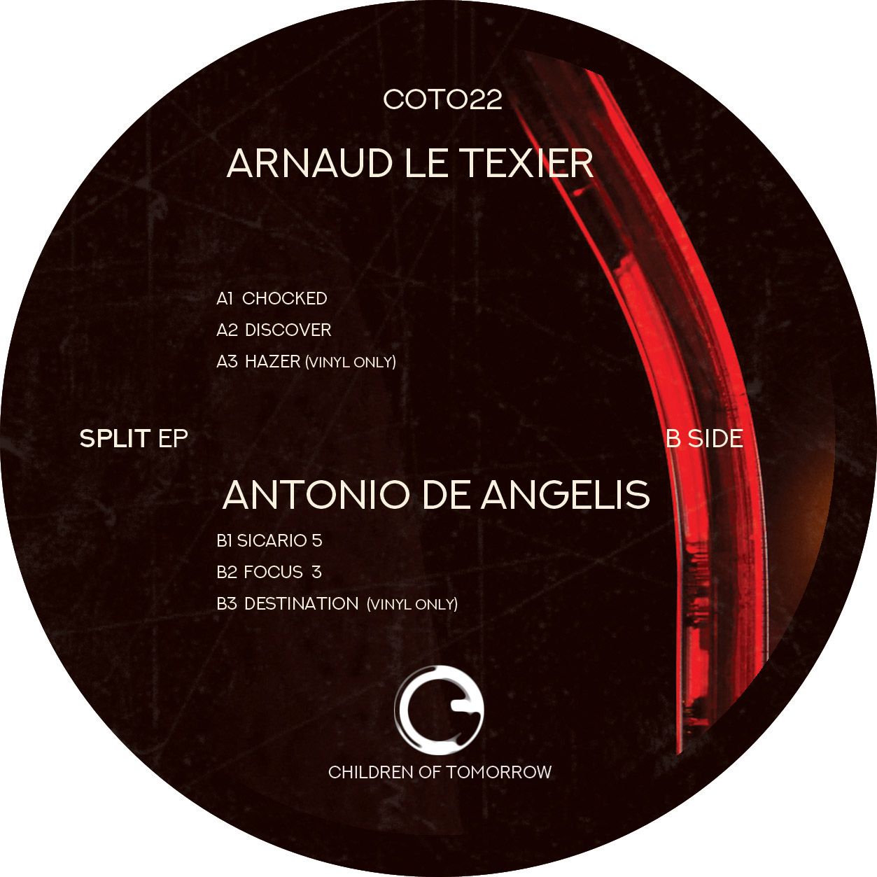 Arnaud Le Texier/SPLIT EP 12"