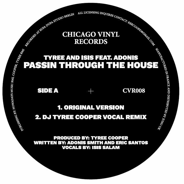 Tyree Cooper/PASSIN THRU THE HOUSE 12"