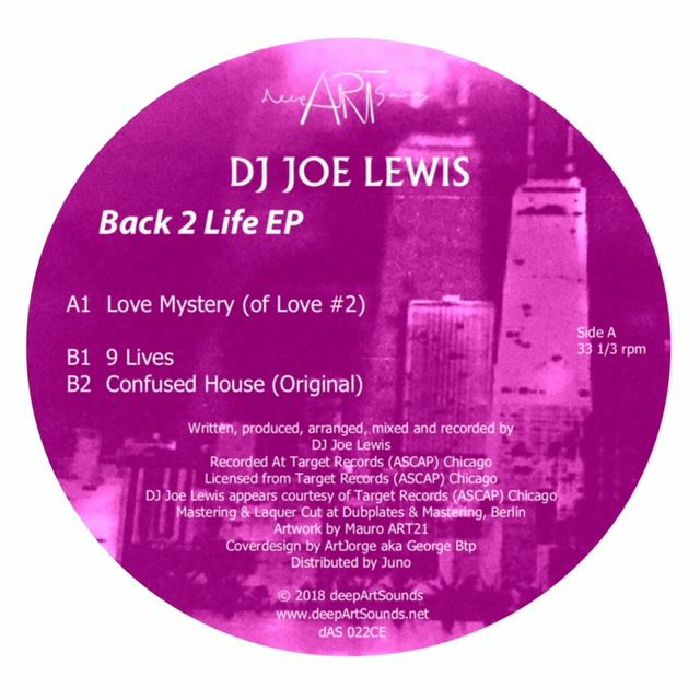 DJ Joe Lewis/BACK 2 LIFE EP 12"