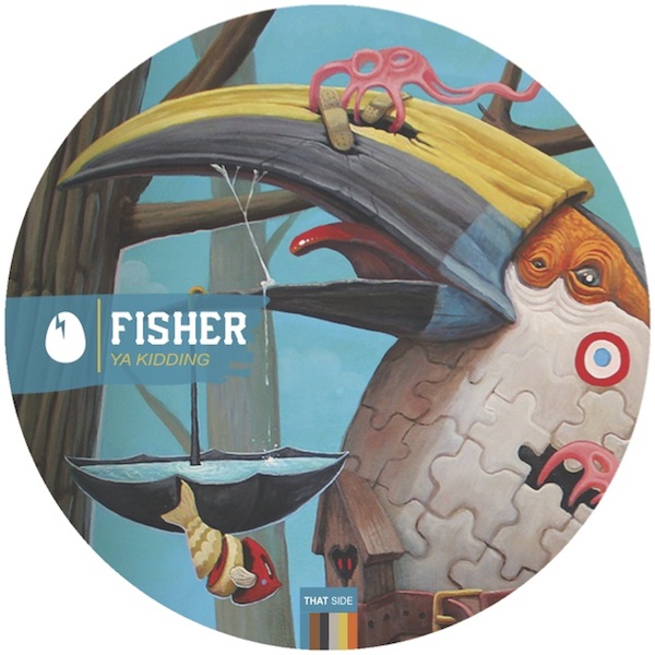 Fisher/YA KIDDING (WHITE VINYL) 12"