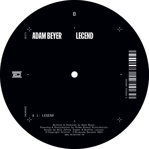 Adam Beyer/LEGEND (1-SIDED) 12"
