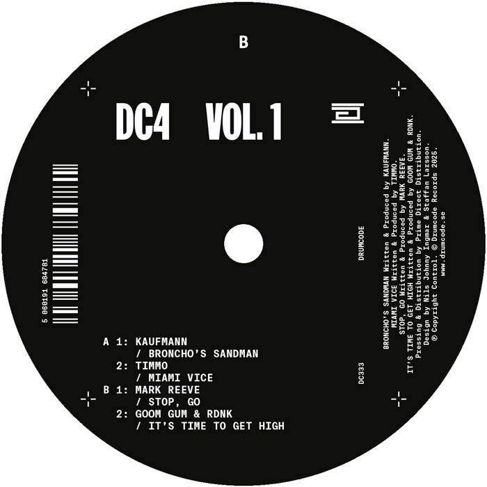 Various/DC4 VOL. 1 12"