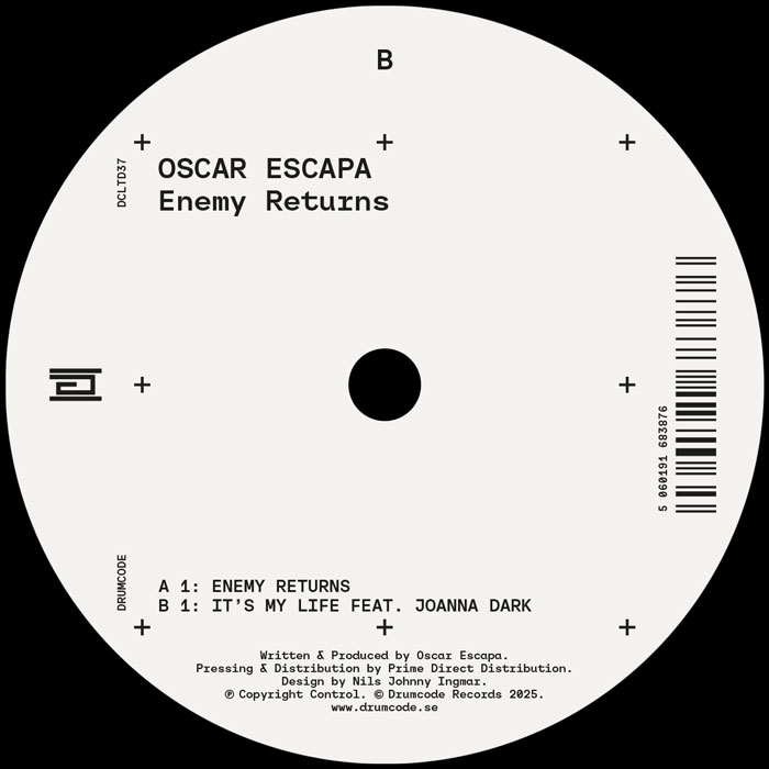 Oscar Escapa/ENEMY RETURNS 12"
