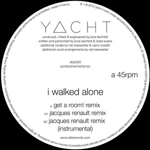 Yacht/I WALKED ALONE - J.RENAULT RMX 12"