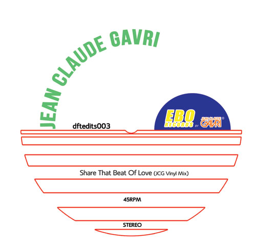 Jean Claude Gavri/SHARE THE BEAT... 12"