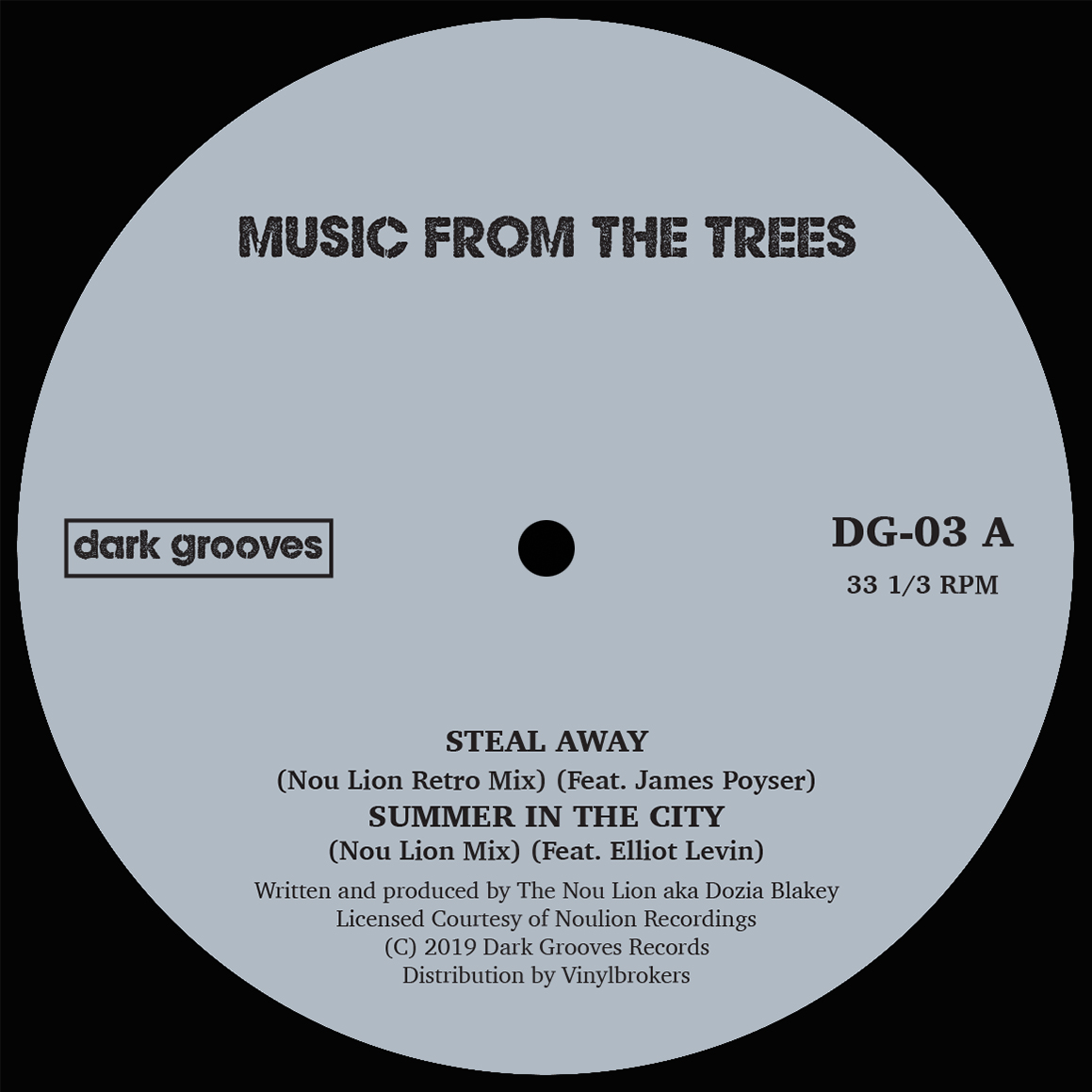 Music From The Trees/STEAL AWAY 12"