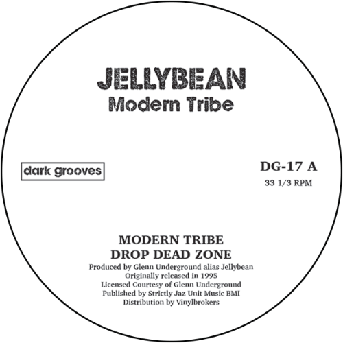 Jellybean (aka Glenn Underground)/MODERN TRIBE 12"