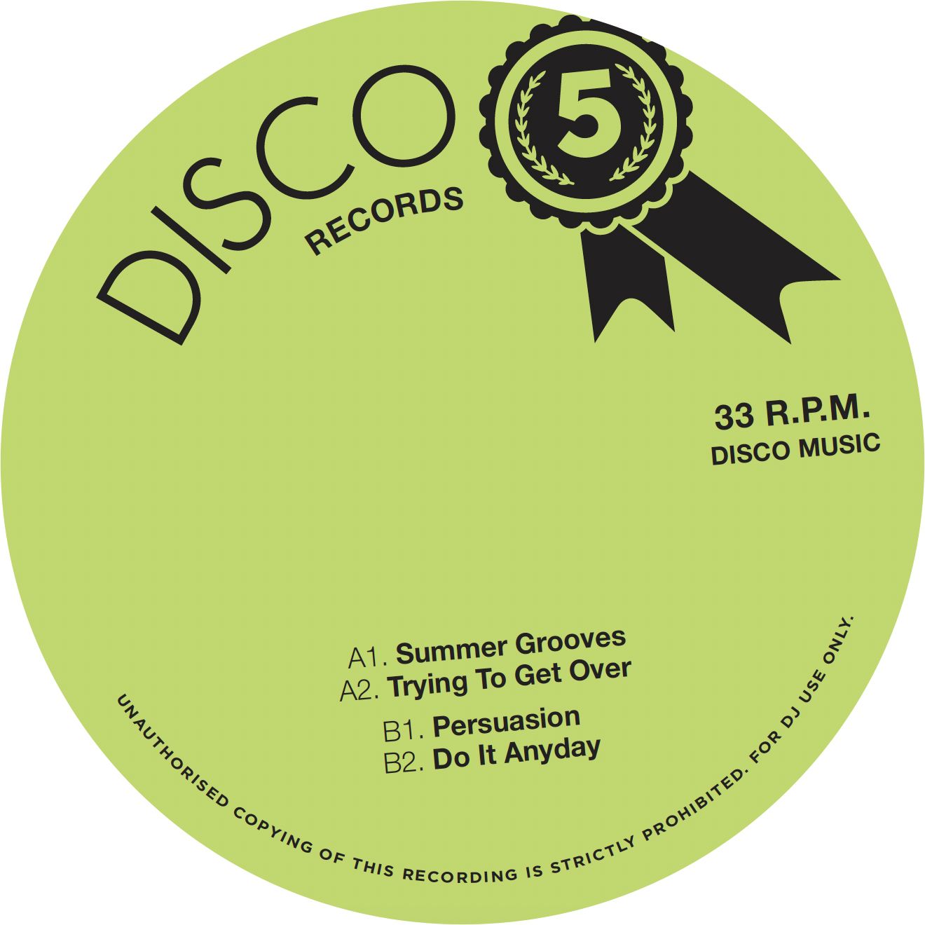 Various/DISCO5 12"