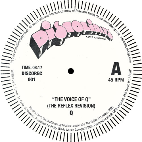 Q/THE VOICE OF Q (REFLEX REVISION) 12"