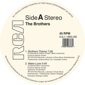 Brothers/BROTHERS THEME 12"