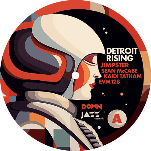 Detroit Rising/COSMIC JAZZ FUNK RMX'S LP