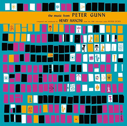 Henry Mancini/PETER GUNN OST (ORANGE) LP