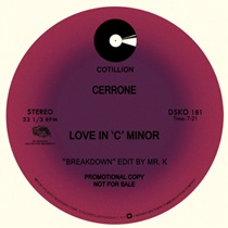 Cerrone/LOVE IN C MINOR-DANNY KRIVIT 12"
