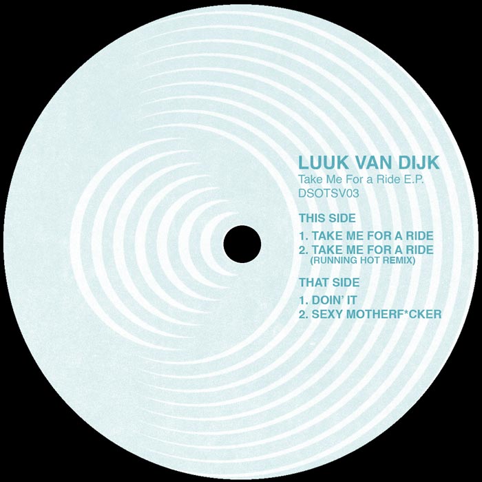 Luuk Van Dijk/TAKE ME FOR A RIDE 12"