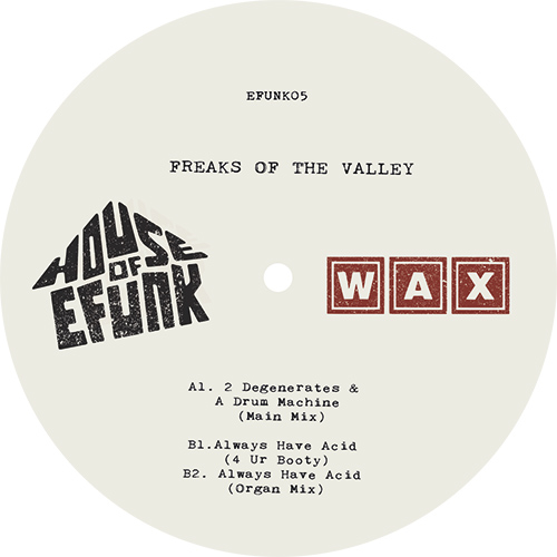 Freaks Of The Valley/2 DEGENERATES.. 12"