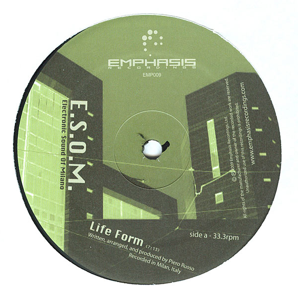 E.S.O.M./LIFE FORM 12"