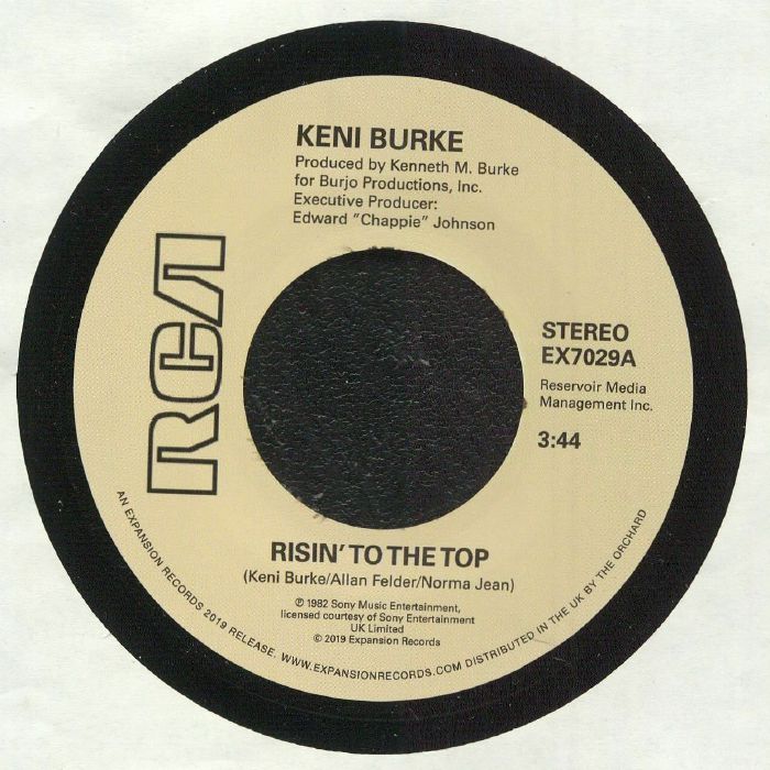 Keni Burke/RISIN' TO THE TOP 7"