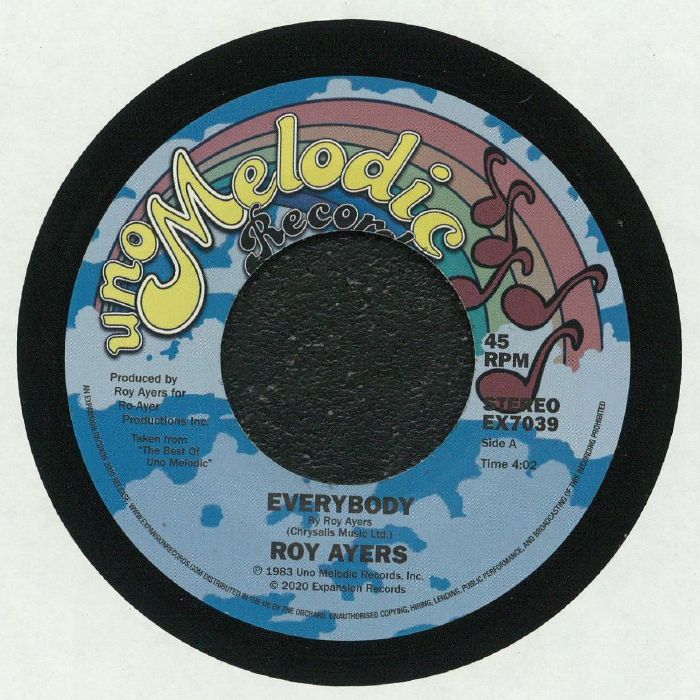 Roy Ayers/EVERYBODY & THEN WE WERE 7"