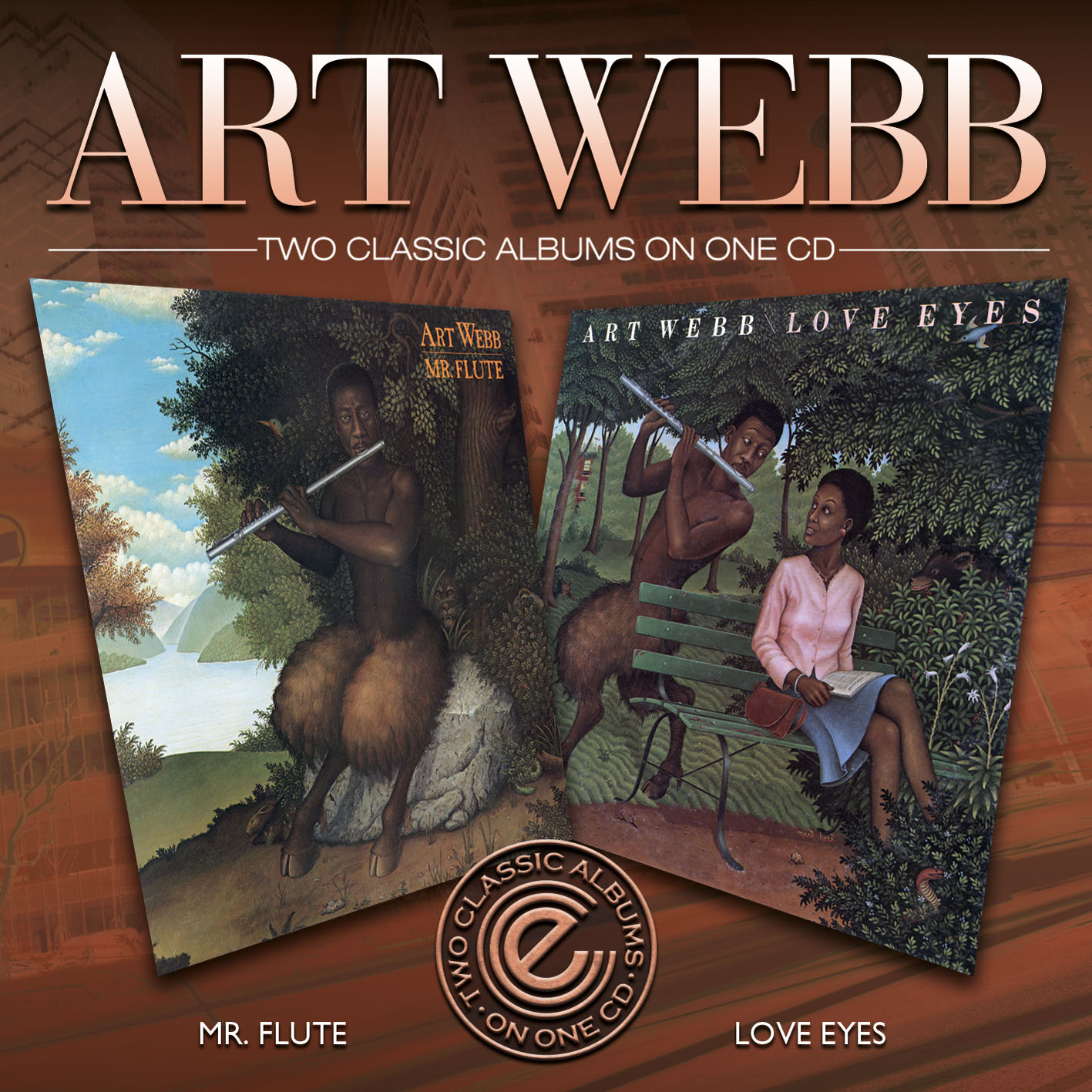 Art Webb/MR FLUTE & LOVE EYES CD