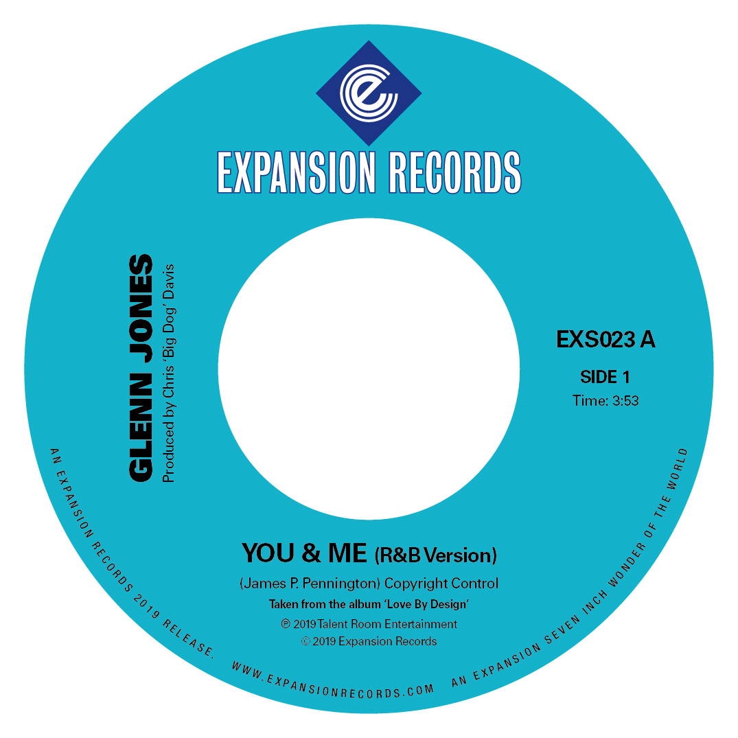 Glenn Jones/YOU & ME 7"