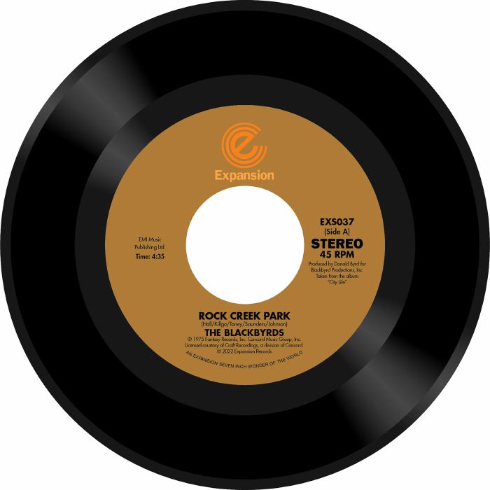 Blackbyrds/ROCK CREEK PARK & GUT LEVL 7"