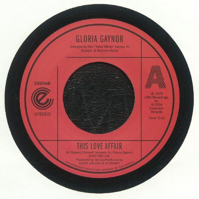 Gloria Gaynor/THIS LOVE AFFAIR 7"