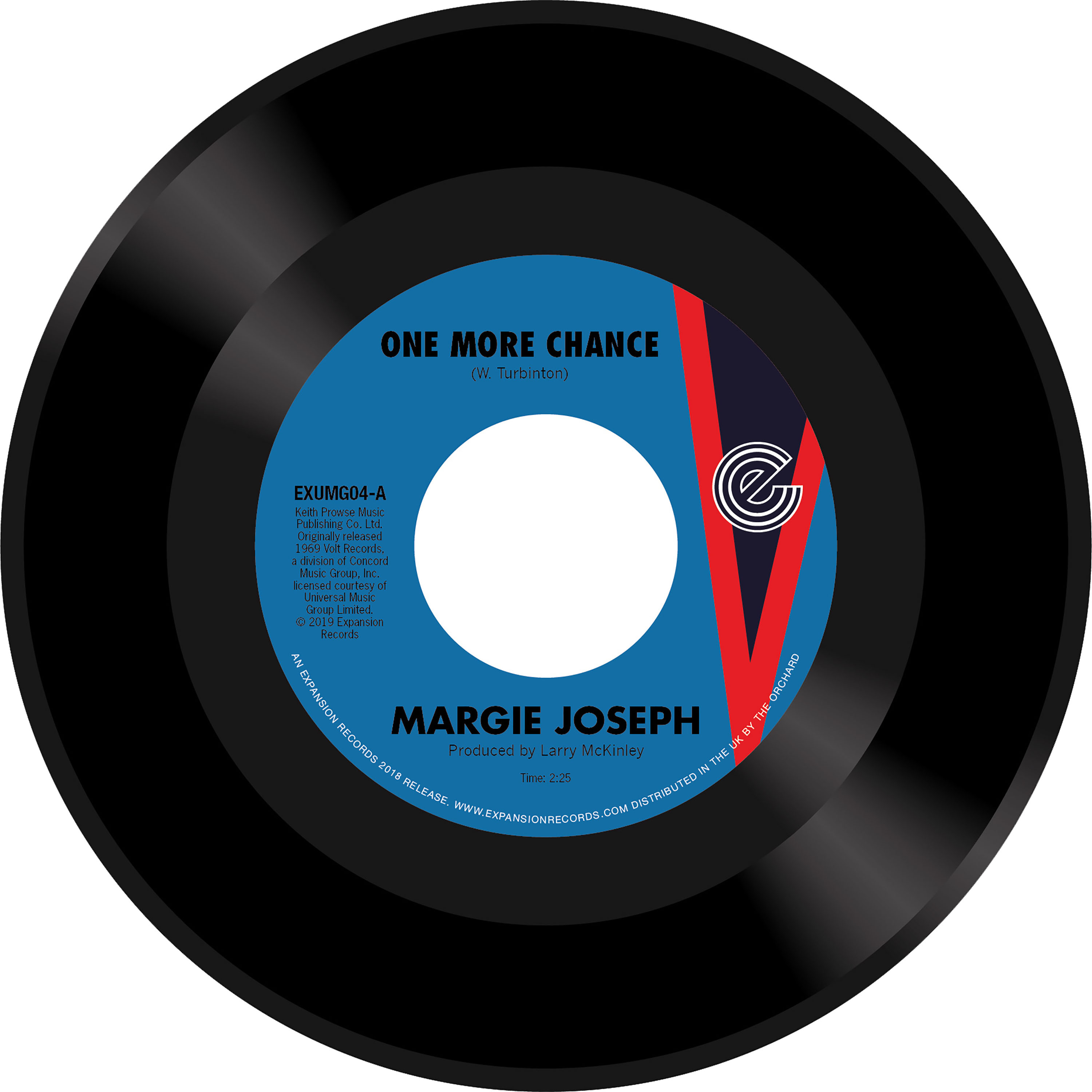 Margie Joseph/ONE MORE CHANCE 7"