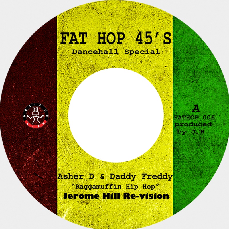 Asher D & Daddy Freddy/MUFFIN HIP HOP 7"