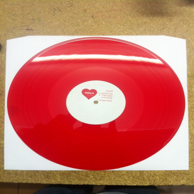 Citizen/DIVA EP (RED VINYL) 12"