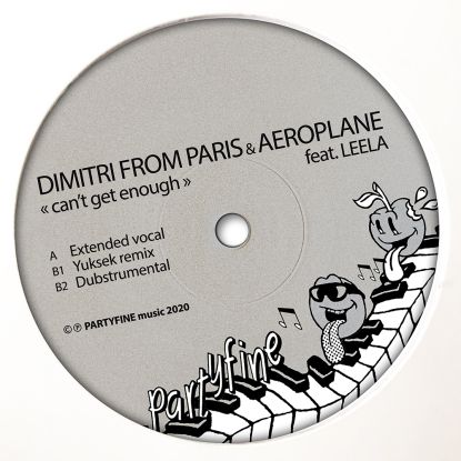 Dimitri F.P. & Aeroplane/CAN'T GET.. 12"