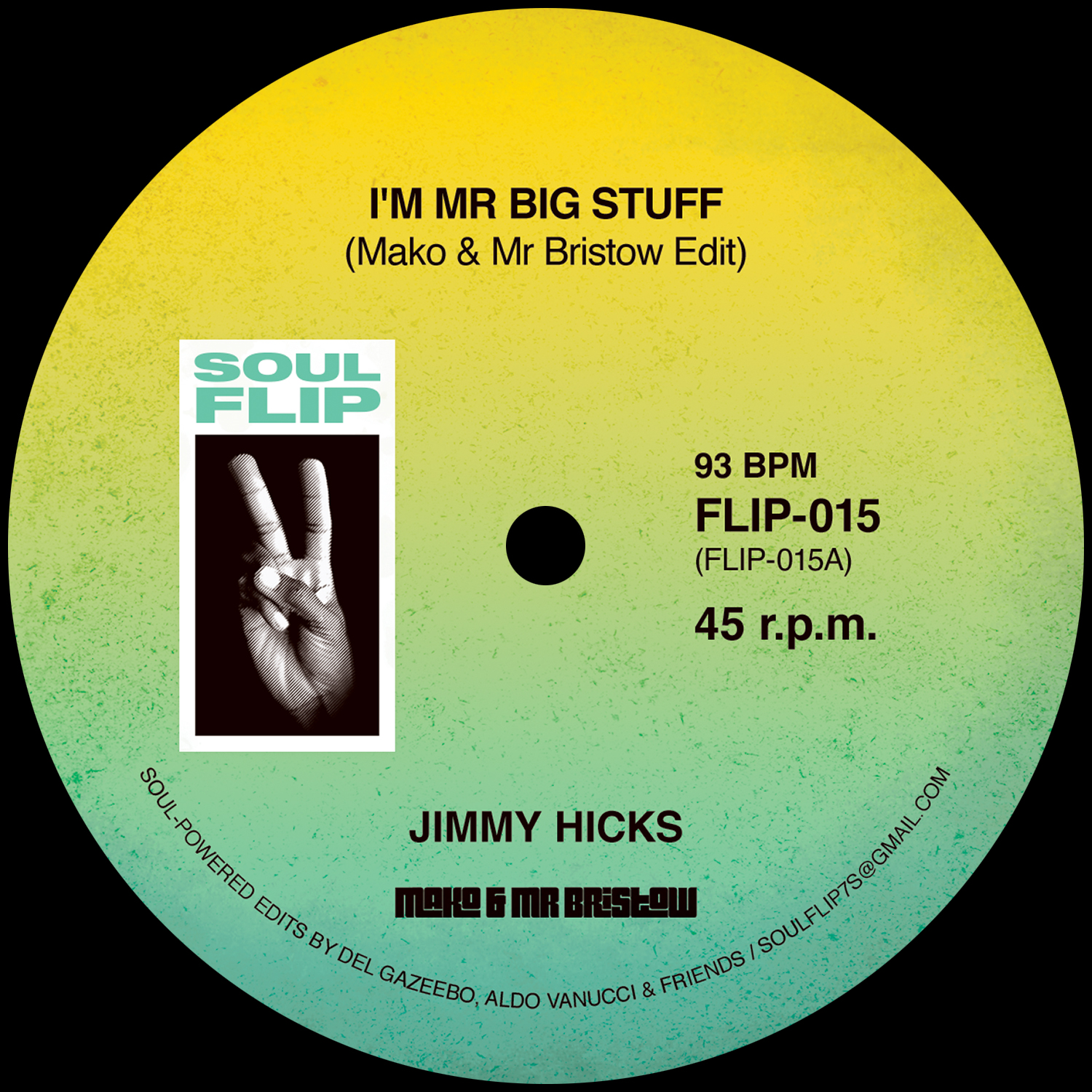 Jimmy Hicks/I'M MR BIG STUFF SOULFLIP 7"