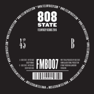 808 State/IN YER FACE (BICEP RMX'S) 12"