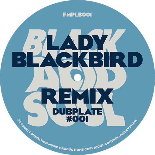 Lady Blackbird/REMIX DUBPLATE #001 12"