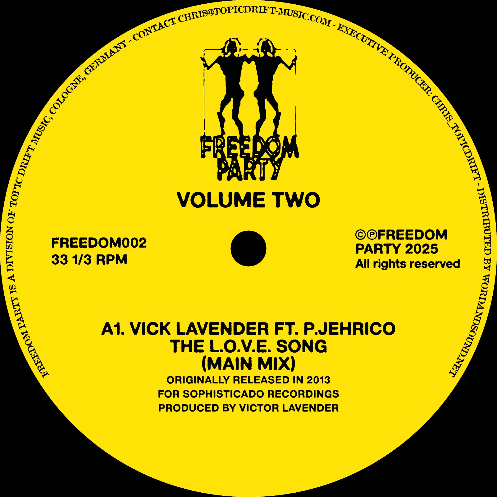 Vick Lavender/THE L.O.V.E. SONG 12"